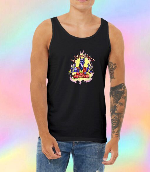 1995 Silver Chair Llama Unisex Tank Top