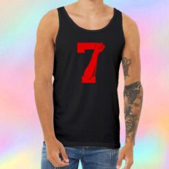 7 Fist Up Colin Kaepernick American Activist Unisex Tank Top