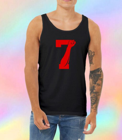 7 Fist Up Colin Kaepernick American Activist Unisex Tank Top