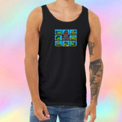 80s Mutant Bunch Unisex Tank Top