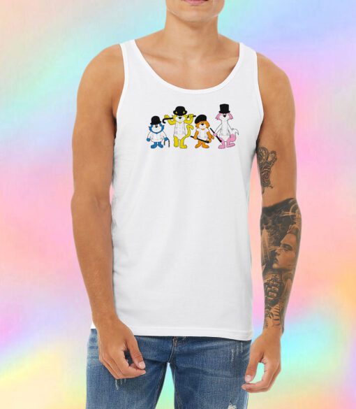 A Clockwork Cat Unisex Tank Top