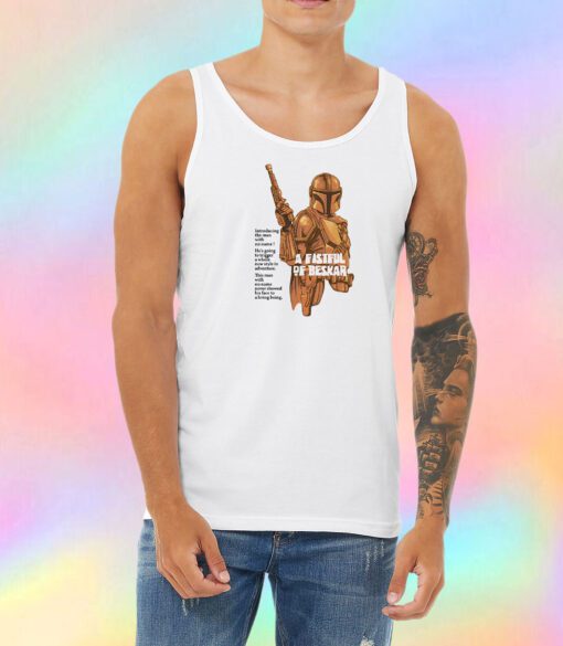 A fistful of beskar Unisex Tank Top