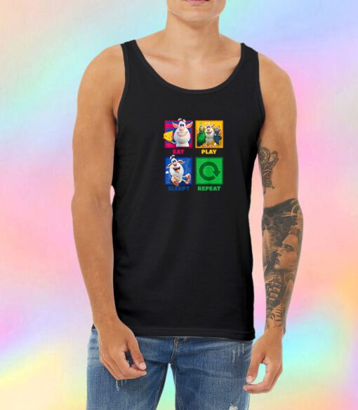 Booba Eat Play Sleep Repeat Unisex Tank Top