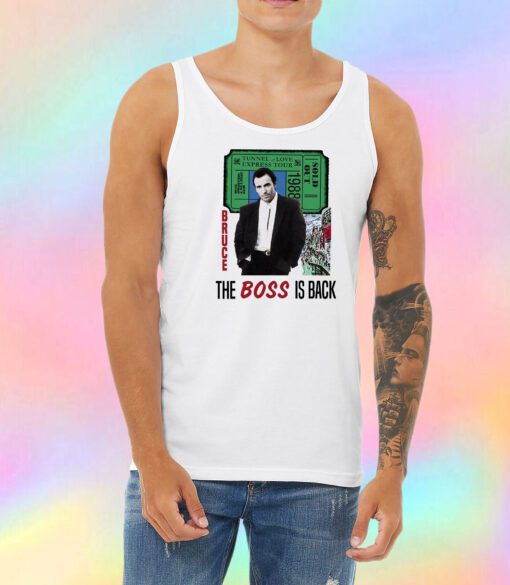 Bruce Springsteen Tunnel Of Love Vintage Tour Unisex Tank Top