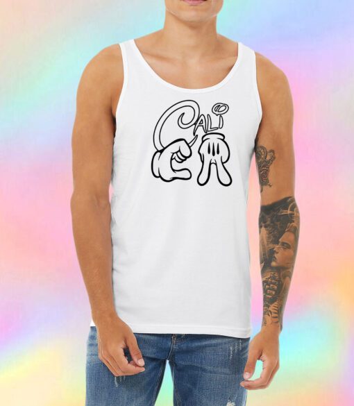 CALIFORNIA Mickey Hands Unisex Tank Top