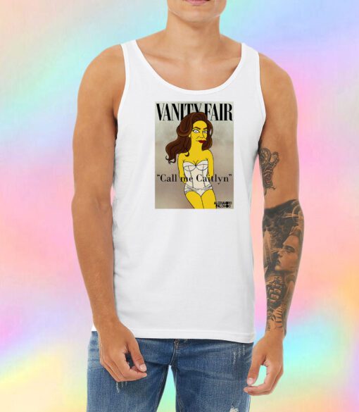 Caitlyn Jenner Simpsons Unisex Tank Top