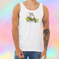 Calvin and Hobbes Cute Unisex Tank Top