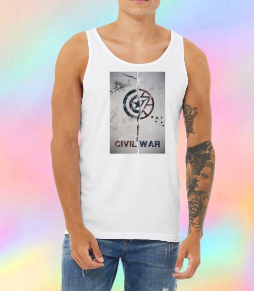 Civil war Art Unisex Tank Top