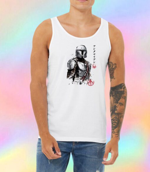 Clan of two The Mandalorian Unisex Tank Top