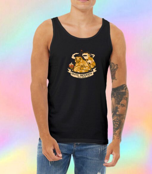 Death Mountain Tattoos Unisex Tank Top