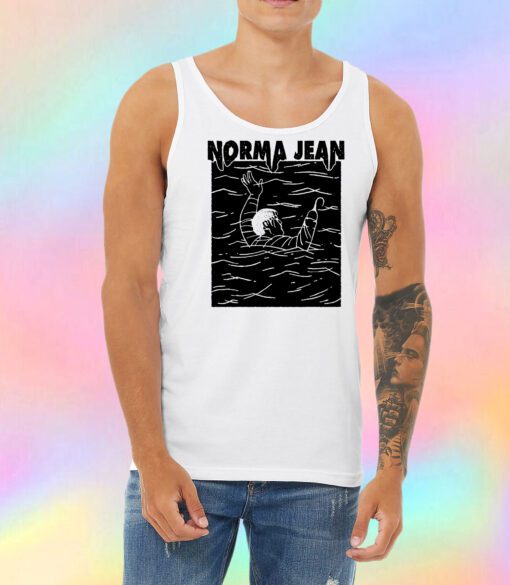 Drowning Man Norma Jean Unisex Tank Top