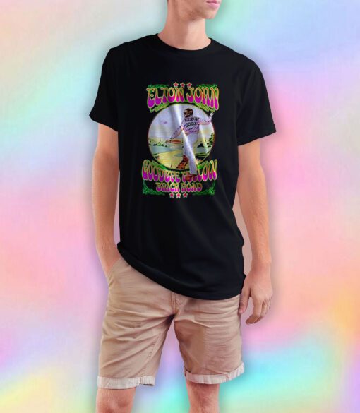 Elton John Goodbye Yellow Brick Road T Shirt