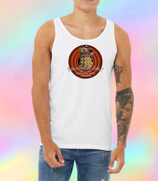 Exterminate All Folks Unisex Tank Top