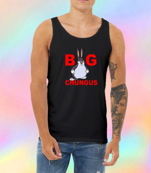 Fat Bunny Big Chungus Unisex Tank Top