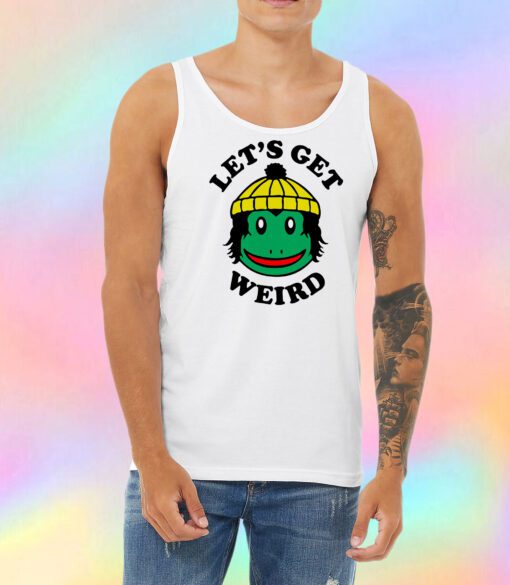 Finn Wolfhard Lets Get Weird Unisex Tank Top