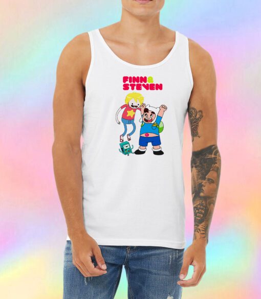 Finn and Steven Universe Character Unisex Tank Top