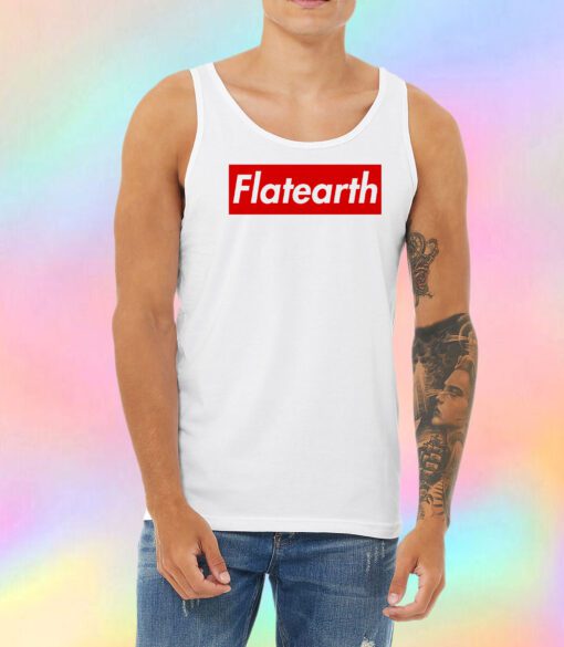 Flatearth Unisex Tank Top