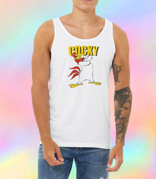 Foghorn Leghorn Cocky Character Cartoon Unisex Tank Top