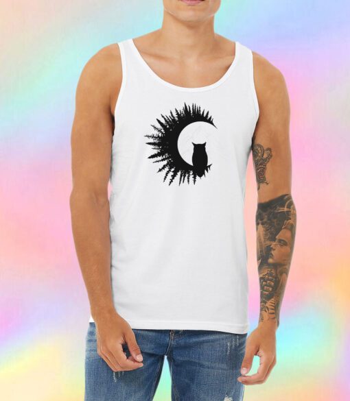 Forest Owl Unisex Tank Top