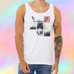 Fox sq Unisex Tank Top