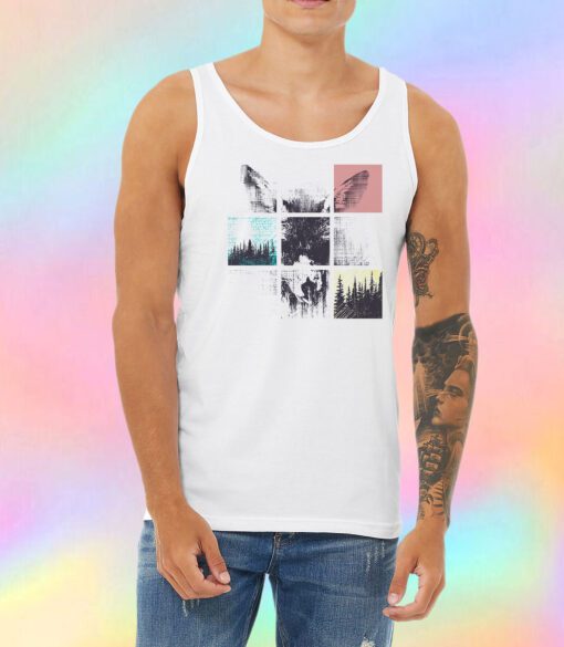 Fox sq Unisex Tank Top