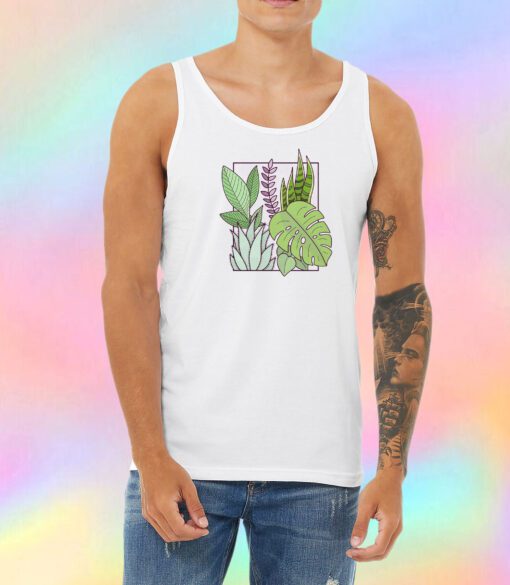 Framed Plants Unisex Tank Top