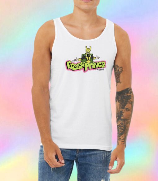 Fresh Prince of Asgard and Mischief Unisex Tank Top