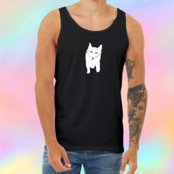 Funny Dog Pewdiepie Unisex Tank Top