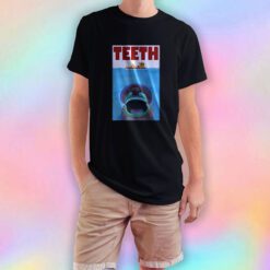 Funny Jaws Movie Teeth T Shirt