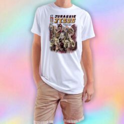 Funny Jurassic Jesus T Shirt