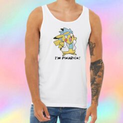 Funny Pikarick Parody Rick and Morty Unisex Tank Top