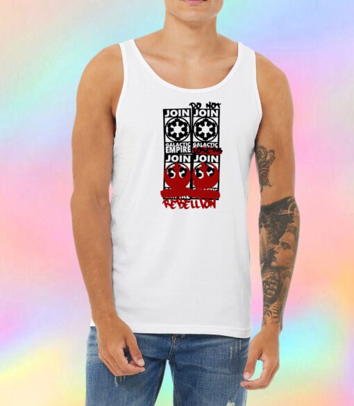 GALACTIC EMPIRE wrong propaganda Unisex Tank Top