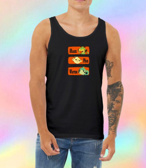 GRASS FIRE AND THE WATER Unisex Tank Top