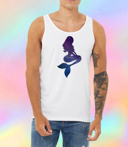 Galaxy Mermaid Unisex Tank Top