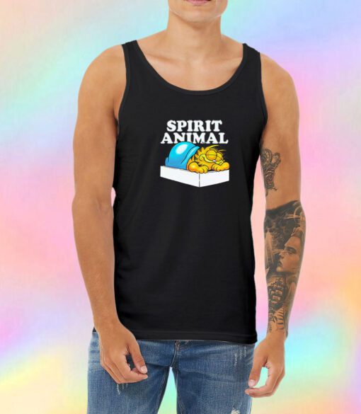 Garfield Spirit Animal Retro Vintage Unisex Tank Top