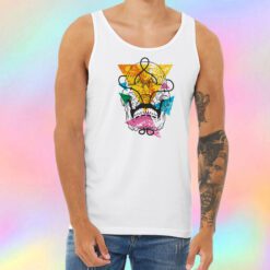 Geometry Skull Unisex Tank Top