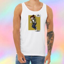 Girl Pockets Unisex Tank Top