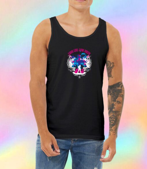 Good Girl Gone Biker Unisex Tank Top