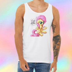 Good Morning Fluttershy Unisex Tank Top