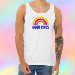 Good Vibes Rainbow Vintage Unisex Tank Top
