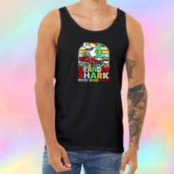 Grandpa Shark Doo Doo Doo Unisex Tank Top