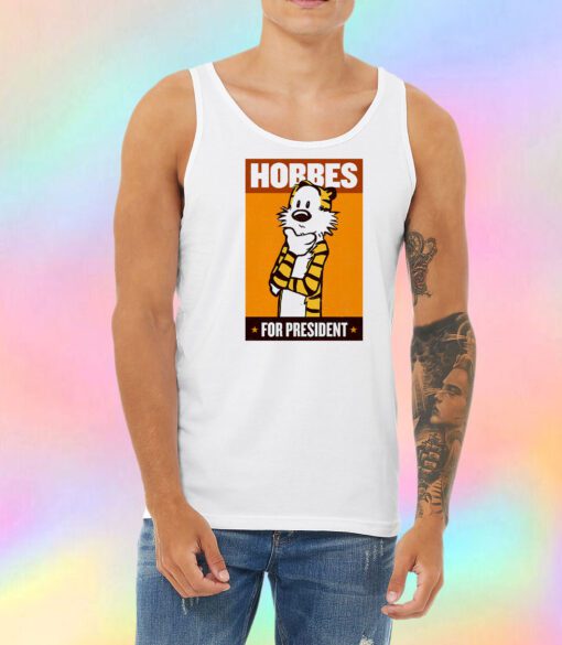 HOBBES FOR PRESIDENT Unisex Tank Top