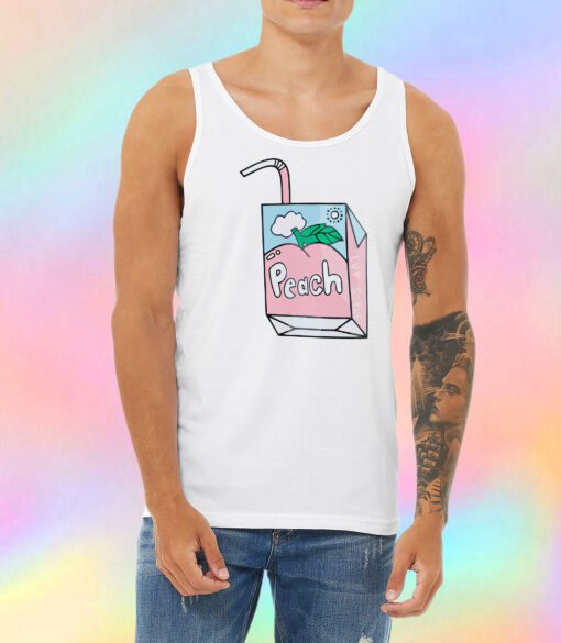 Harajuku Peach Summer Unisex Tank Top