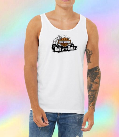 Harley Davidson Logo King of the Road Unisex Tank Top