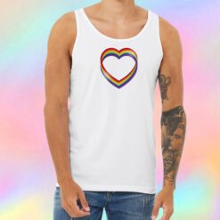 Heart full of pride Unisex Tank Top