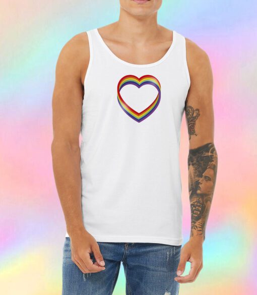Heart full of pride Unisex Tank Top