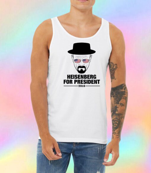 Heisenberg For President Unisex Tank Top