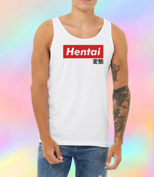 Hentai lolly Unisex Tank Top