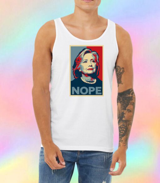 Hillary Clinton NOPE Unisex Tank Top
