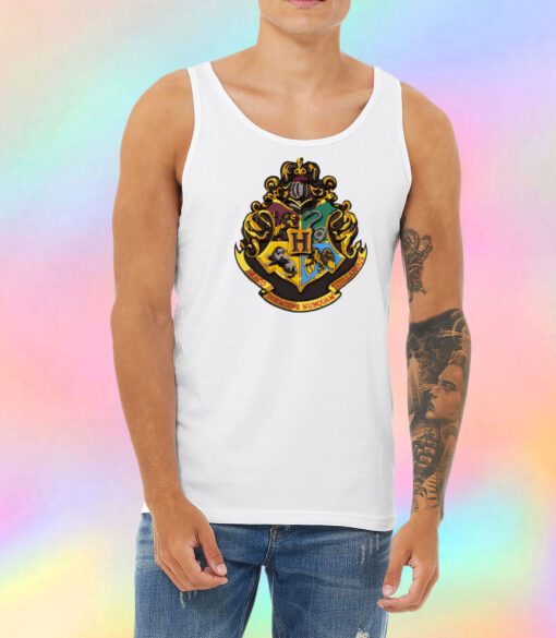 Hogwarts Crest Magnet Unisex Tank Top